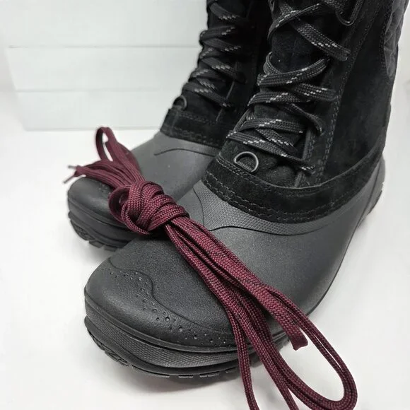 NORTH FACE Womens 9 Boots Snow Winter Thermoball Utility Mid Insulated Lace-Up - Picture 7 of 12